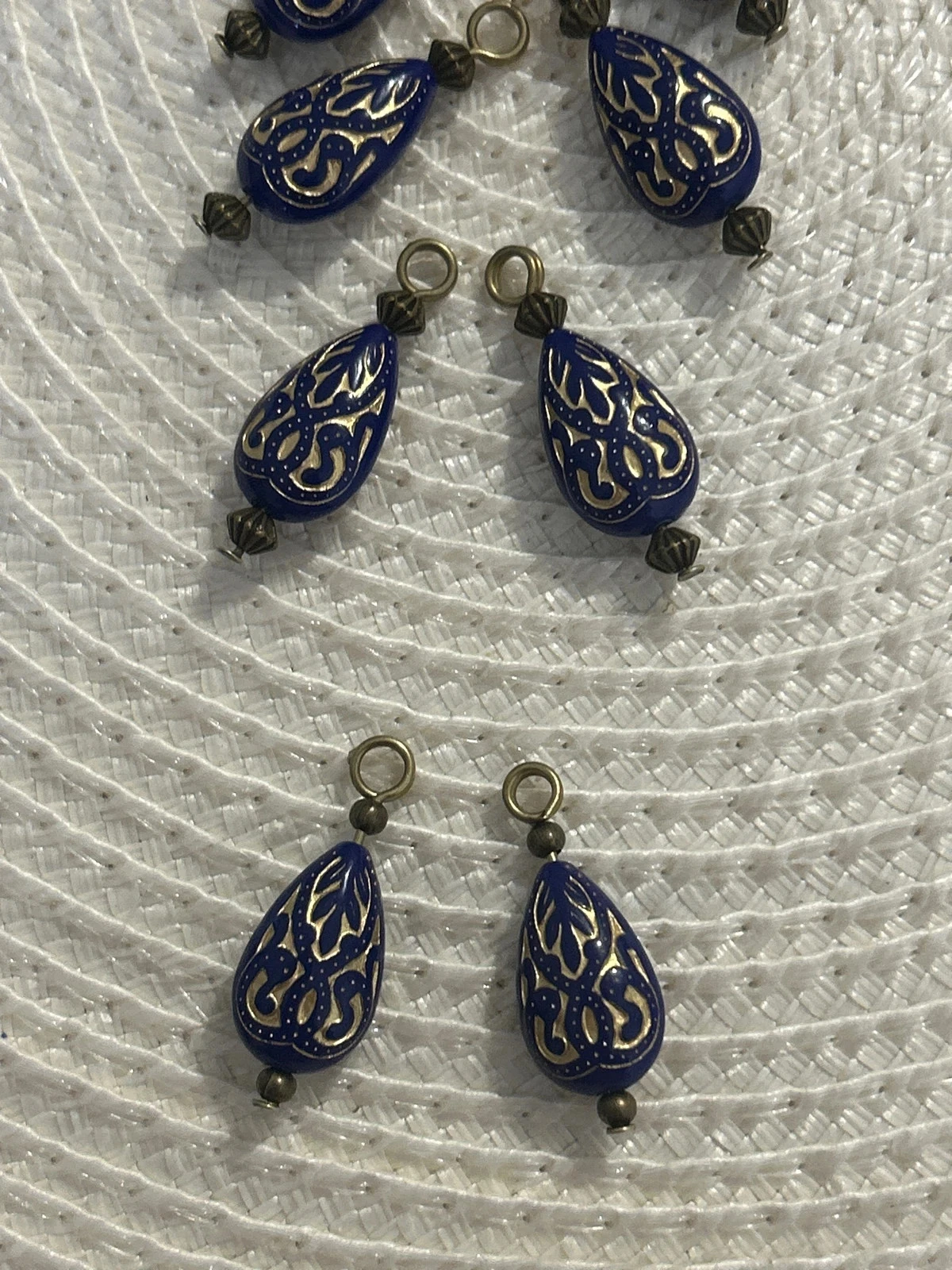 Set of 10 + 2 retro bohemian charms – photo 4